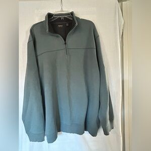 Arrow Men's Teal Zip-Up Sweater